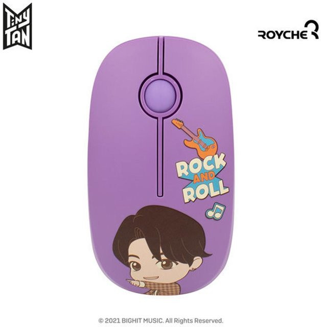 BTS Dynamite TinyTan kabellose 2,4 GHz Funkmaus Original KPOP Merchandise - Bild 1