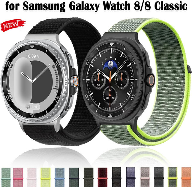 Samsung Uhrenarmband Nylon, Schwarz, Unisex - Bild 1