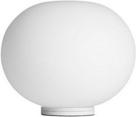 Flos Glo Ball Basic Zero Tisch- und Bodenleuchte in Weiß aus Glas - Bild 1