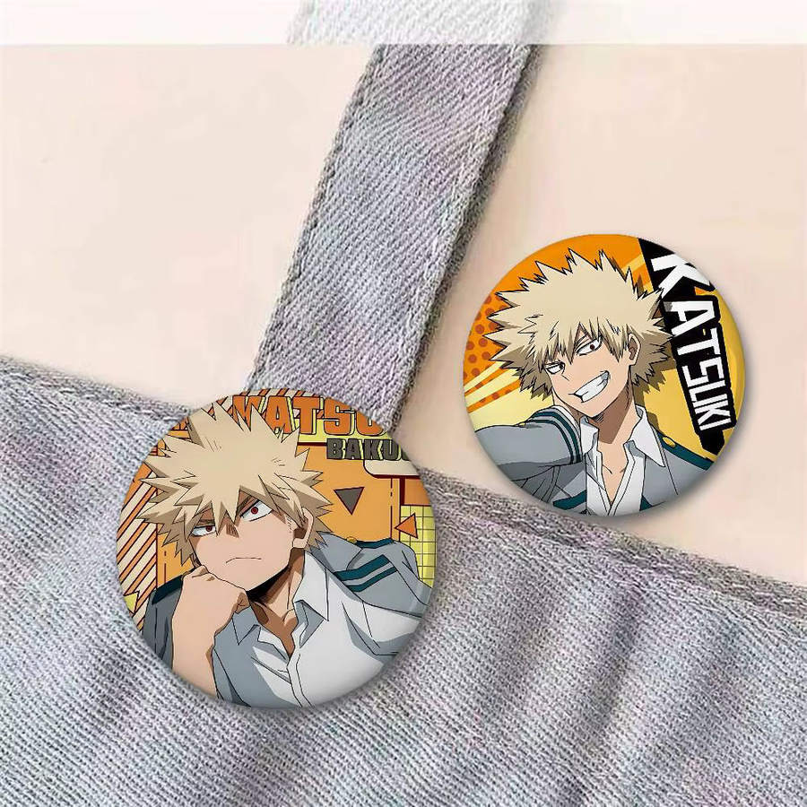 KAYOU Brosche, Katsuki Bakugo, Metall - Bild 2