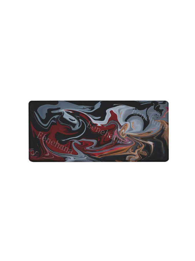 Eenehana Strata Liquid Fluid Mauspad Topographic Multicolor, B/T: 90 x 40 cm - Bild 5