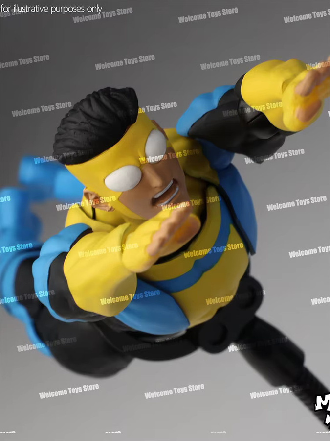Mess Toys Mark Grayson Anime Actionfigur, Blau, Bunt / Mehrfarbig - Bild 3