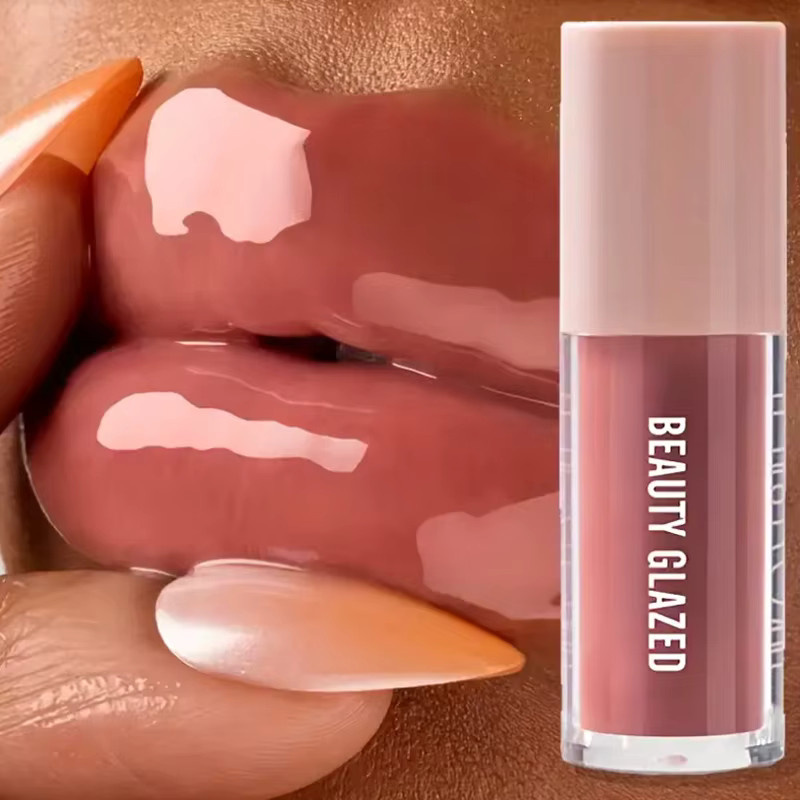 Lipgloss, Lippenöl und Lipliner Set, glänzend, 4-teilig - Bild 5