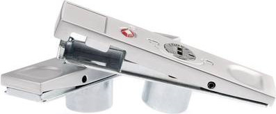Parat Schloss-Nachrüst-Set Türzusatzschloss in Silber, L x B x H: 90 x 20 x 20 mm - Bild 1