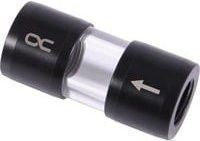 Alphacool Eiszapfen Inline Filter G1/4" IG in Schwarz und Transparent - Bild 1