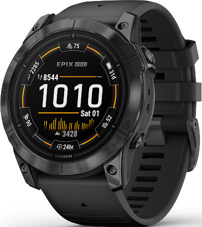 Garmin epix Pro (Gen 2) Smartwatch mit AMOLED Display, GPS und Bluetooth in Schwarz/Grau, 51 mm - Bild 2
