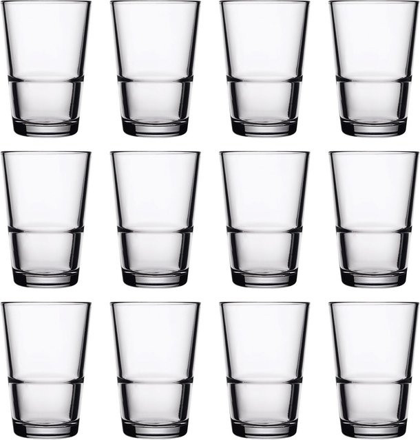 Ich-Zapfe Wassergläser Grande-S, 12er Set, transparent, 190 ml - Bild 1