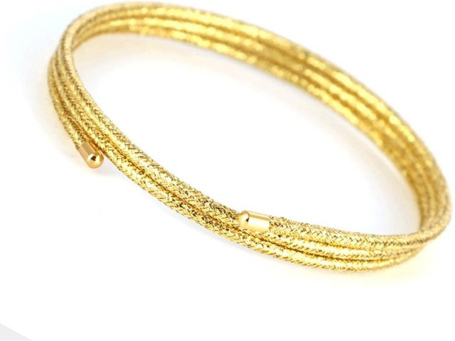 JTRkasac Armband, mehrfarbig, Magnetverschluss, 51 cm, Unisex, Gold - Bild 1