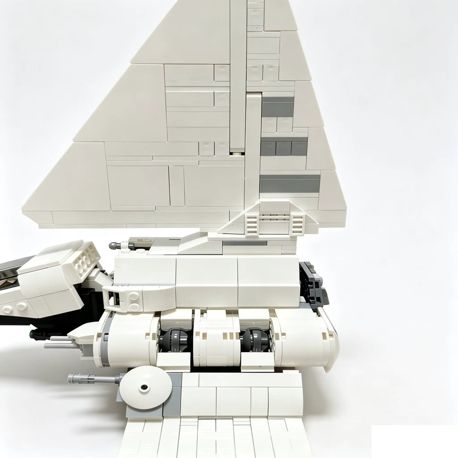 Potdemiel Raumschiff, Bausatzmodell, Weiß, 660 Teile, ab 14 Jahre - Bild 2