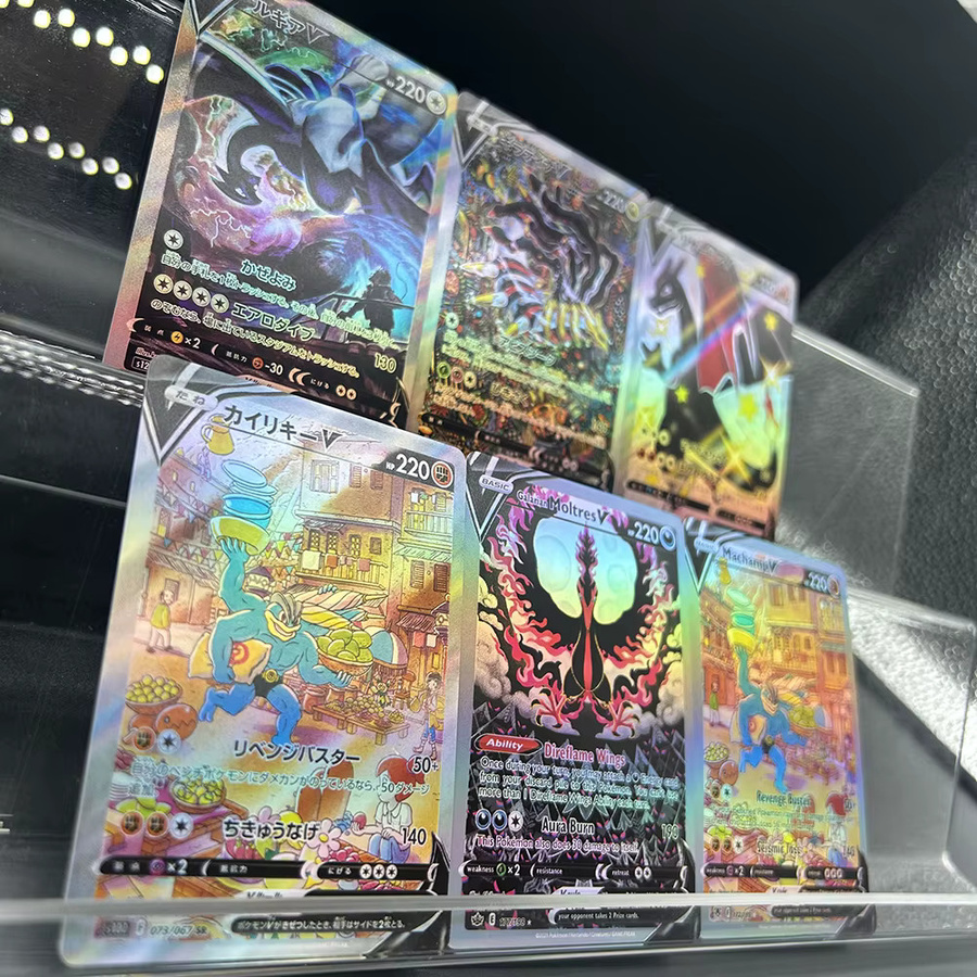 Keeppley Pokémon Sammelkarten, Charizard Machamp Galarianmoltres, Mehrfarbig - Bild 4