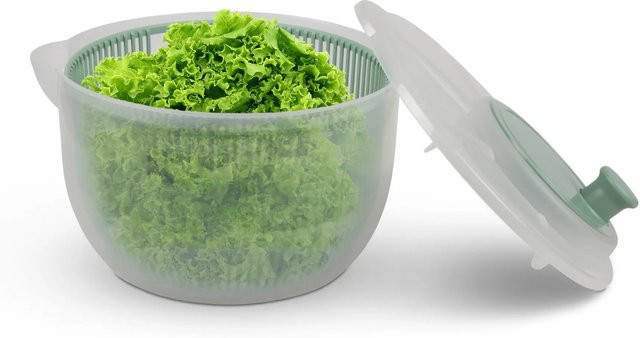 ProHome Salatschleuder Grün mit 2,7 l Volumen - Bild 1