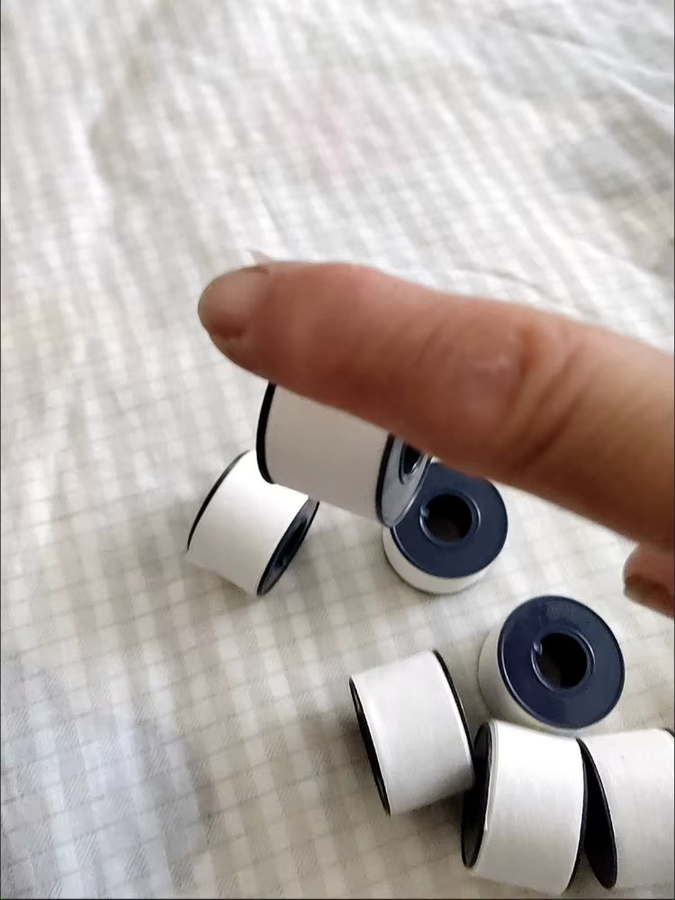 3Roll Hämostase-Klebeband aus Vliesstoff in Weiß für Wundverbände und Bandagen - Bild 2