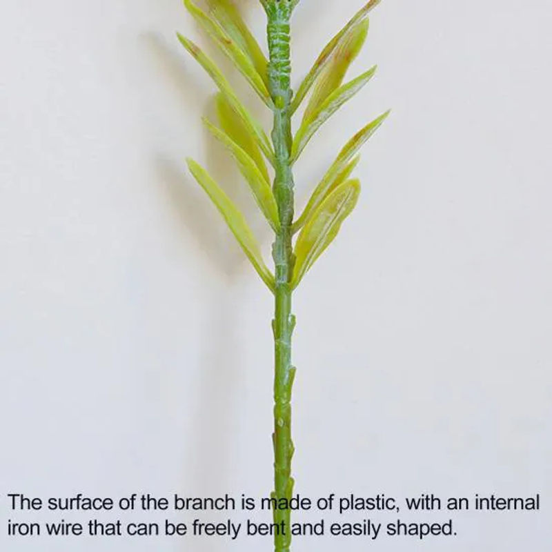 Künstliche Protea Cynaroides in Weiß und Grün als realistisches Blumengesteck für deine Dekoration im Innen- und Außenbereich - Bild 4