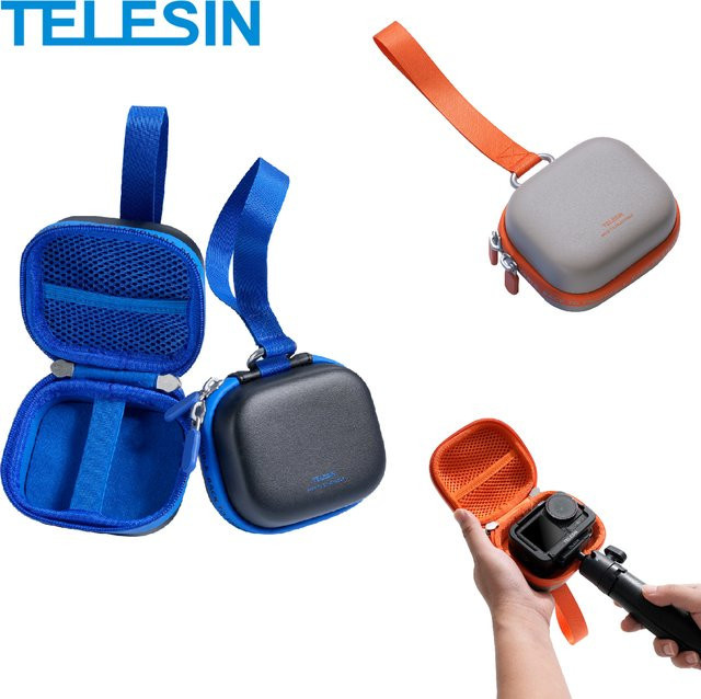TELESIN DisAdv Mini-Schutztasche als halboffene Tragetasche für DJI OSMO Action 6, 5pro, 4, 3, GoPro Hero und Insta360 - Bild 1