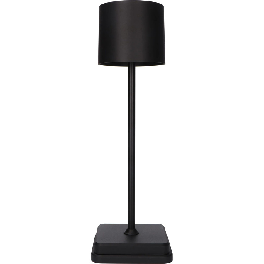 Wiederaufladbare LED Tischlampe aus Aluminium in Schwarz, dimmbar mit CCT-Funktion und IP54 Schutz - Bild 2