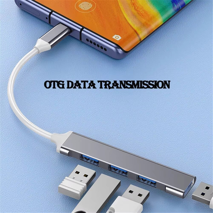 VORTNGLE 4-in-1 USB 3.0 Hub für Laptop und MacBook mit Hochgeschwindigkeits-Datenübertragung - Bild 3