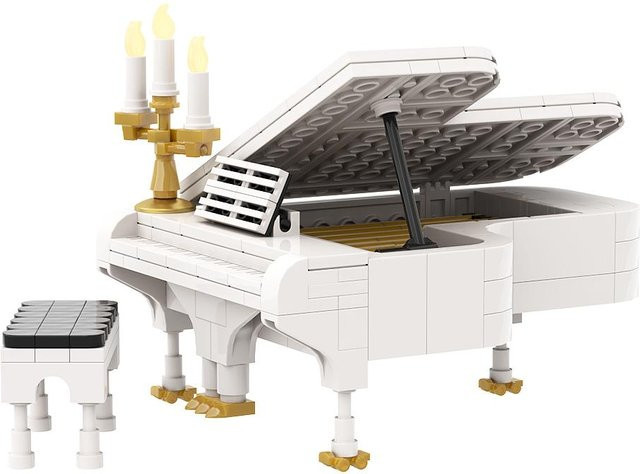 Gobricks Moc Traumhaftes Klavier Bausteine ab 14 Jahren - Bild 1