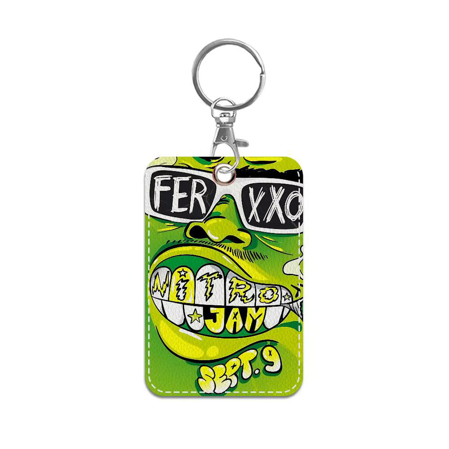 Ferxxo Feid Kreativer Cartoon Kartenhalter aus Kunststoff für Buskarten, Essenskarten und Arbeitskarten - Bild 5