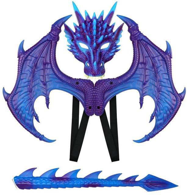 shanghaihueikuan Drachen Verkleidung, Set, blau, ab 6 Jahren - Bild 1