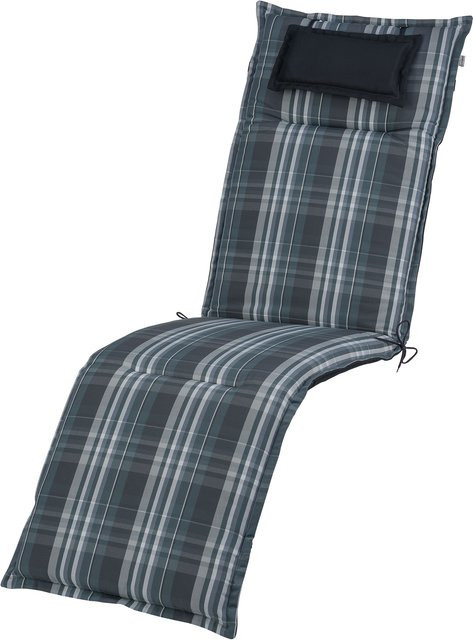 LIVARNO HOME Polsterauflage Toronto für Relaxsessel mit Kopfteil, Grau, Höhe: 7,5 cm - Bild 1