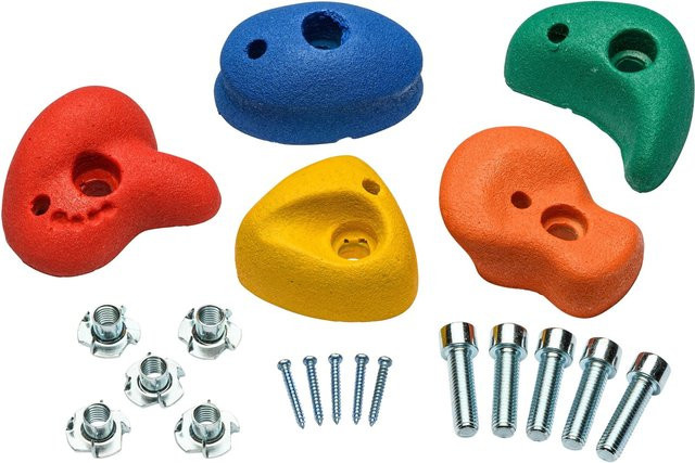 SwingKing Klettersteine Klein Bunt Mittel 5-teiliges Set - Bild 1