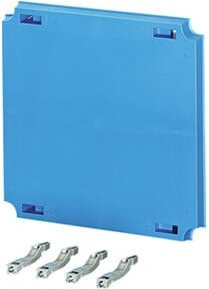 Hensel Einbauplatte Mi EP 02 Abdeckung in Blau - Bild 1