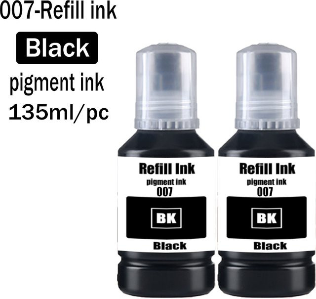 Epson 007 Pigmenttinte Schwarz zum Nachfüllen für M1108 M1128 M1178 M2148 M2178 M3148 Drucker - Bild 1