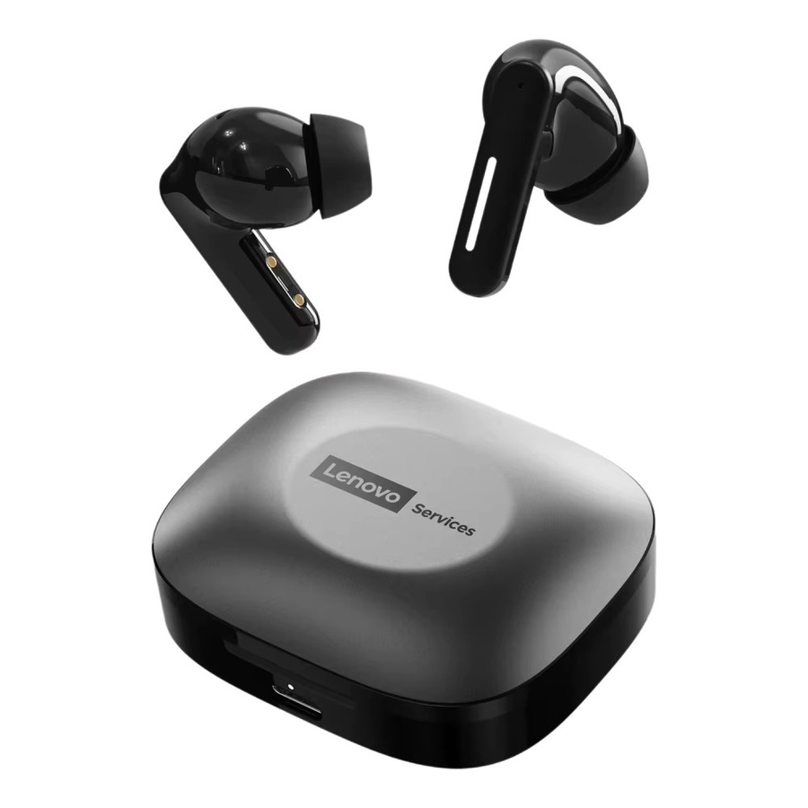 Lenovo New LE209 Bluetooth 6.0 Gaming-Headset mit Stereo-Surround-Sound in Schwarz und Grau - Bild 4