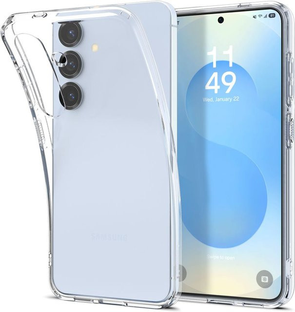 Spigen Liquid Crystal Schutzhülle für Samsung Galaxy S25+ in Transparent - Bild 1