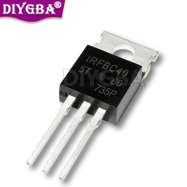 10 Stück DIYGBA MOSFET Chipsatz TO-220 in Schwarz (IRFB3006, IRFB3077, IRFB3207, IRFB3306, IRFB3607, IRFB4110, IRFB4227, IRFB4310, IRFBC40) - Bild 1