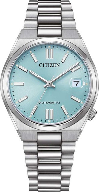 Citizen Armbanduhr Automatik, Edelstahl, Blau, 37 mm, Damen - Bild 1