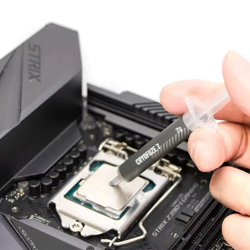 CoolerMaster Cryofuze 5 und Cryofuze 7 Laptop CPU/GPU Wärmeleitpaste mit Silikon-Nanotechnologie in Schwarz - Bild 4