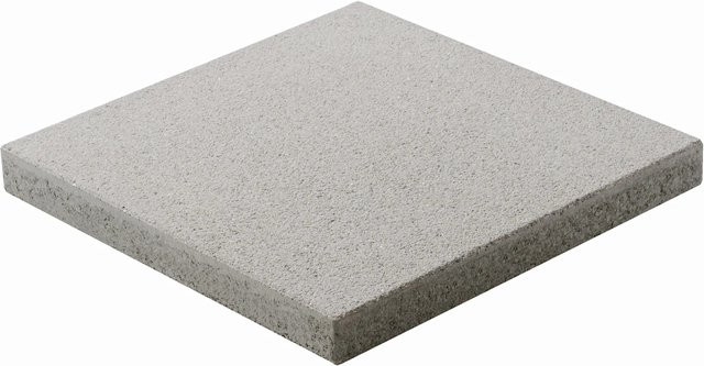 Terrassenplatte Almelo Silbergrau in Steinoptik, B/T/H: 50 x 50 x 5 cm - Bild 1