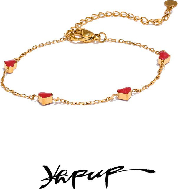 Yhpup Armband, Edelstahl, Gold, Damen - Bild 1