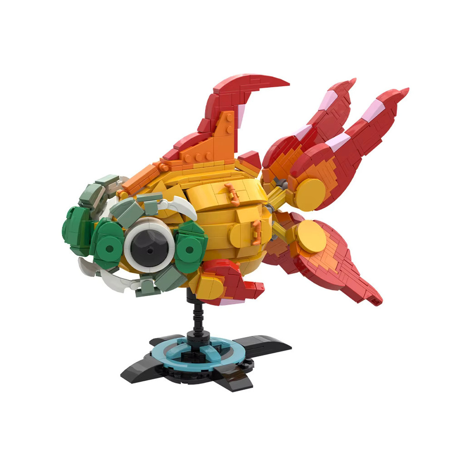 GOBRICKS Chi-Yu Bausteine Goldfisch-Haustiere, Tier-Bausteine Spielzeug - Bild 2