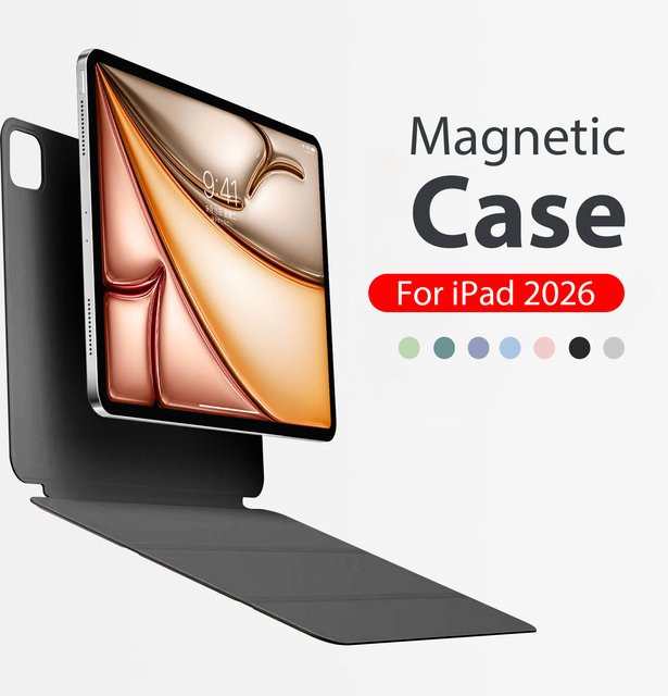 Game Falcon Magnetische Hülle für iPad Air, iPad Pro und iPad Mini in Schwarz oder Grau - Bild 1