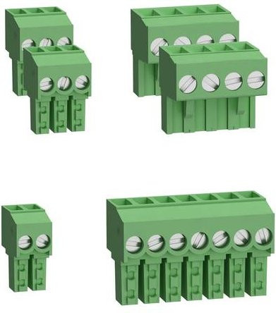 Schneider Electric TM172ASCTB12E Steckverbinder-Set in Grün - Bild 1