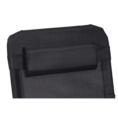 Merxx Kopfkissen für XXL-Wellnessliege, Schwarz, B: 38 cm, H: 16 cm, T: 5 cm - Bild 2