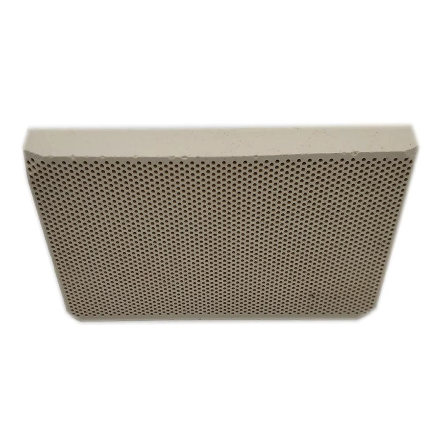 BEHAIVAN Keramik Wabenplatte für Propan LPG Gas Heizgeräte, 3 Stück, Farbe: Beige, B/T/H: 14,5 x 7,5 x 1,4 cm - Bild 2