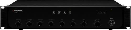 Monacor PA-924 ELA-Verstärker 240W 5-Kanal in Schwarz - Bild 1