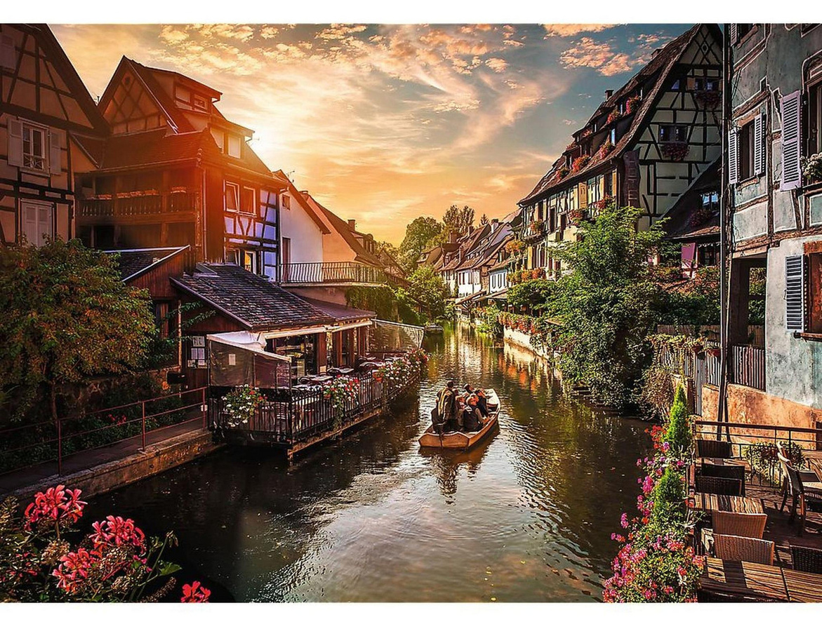 Trefl Kleines Venedig in Colmar, Puzzle, 1000 Teile - Bild 1