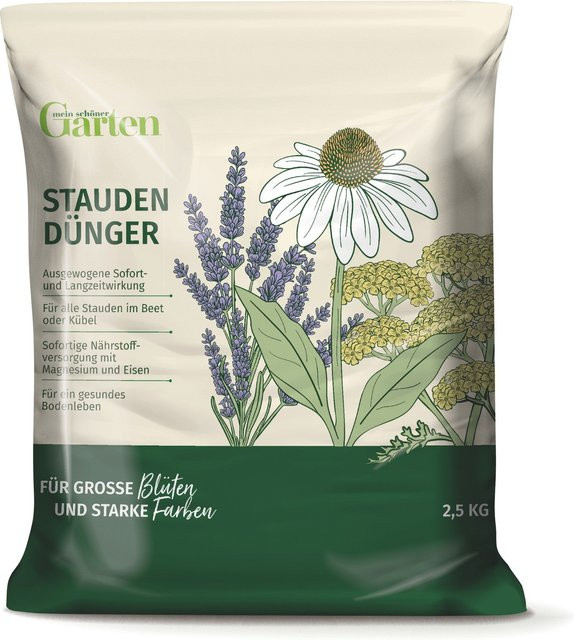 Mein schöner Garten Staudendünger Granulat als Langzeitdünger für Zierpflanzen 2,5 kg - Bild 1
