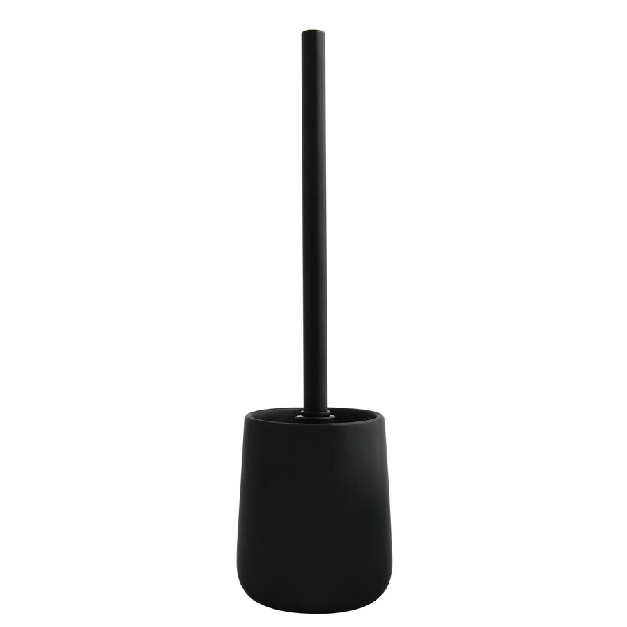 MSV WC-Bürste Maonie in Schwarz Matt, Höhe: 38,8 cm, Durchmesser: 10,4 cm - Bild 2