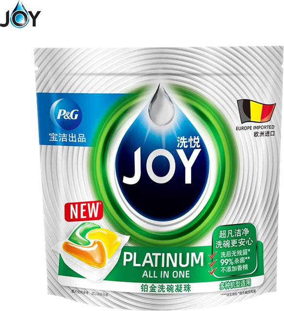 JOY Geschirrspülmittel-Kapseln 4-in-1 Formel mit Salz und Klarspülmittel, 24 Stück, multicolour - Bild 1