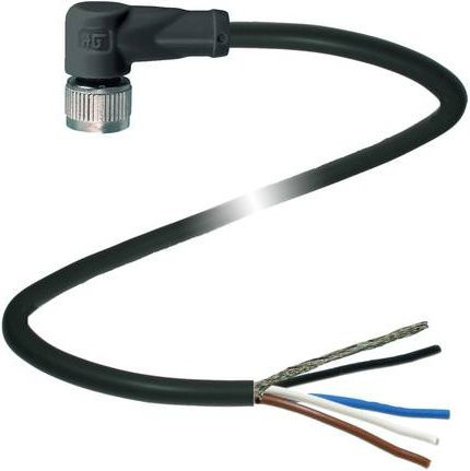 Pepperl+Fuchs 295298 Sensor-Aktor-Steckverbinder, konfektioniert, 4-polig, schwarz, 30 m - Bild 1
