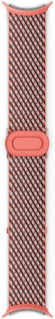 Google Armband für Pixel Watch, gewebt, Coral, Unisex - Bild 1