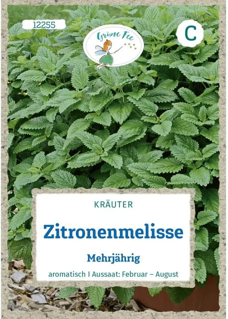 Grüne Fee Zitronenmelisse mehrjähriges Saatgut zur Aussaat als Würzpflanze - Bild 1