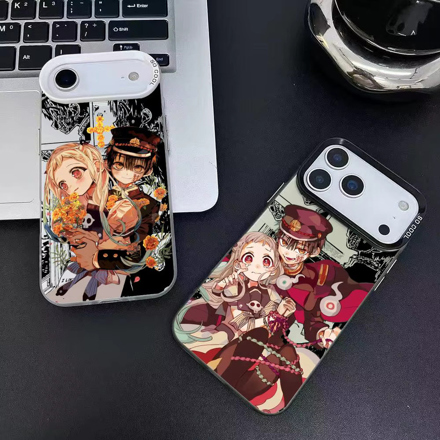 Jibaku Shounen Hanako-kun Handyhülle Matte Laser Aurora für iPhone 17 16 15 14 13 12 11 Pro Max Air in Multicolour - Bild 2
