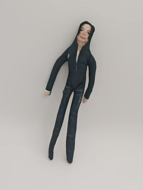 Yiran Health & Beauty Michael Jackson Puppe, Plüsch, 28cm, ab 1 Jahr - Bild 1