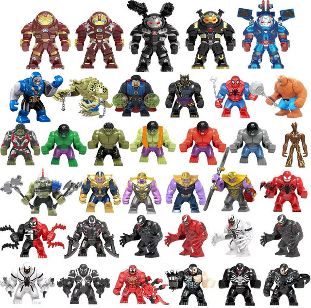 Marvel Bausteine Superhelden Anti-Hulk-Mech, Spielzeug - Bild 1
